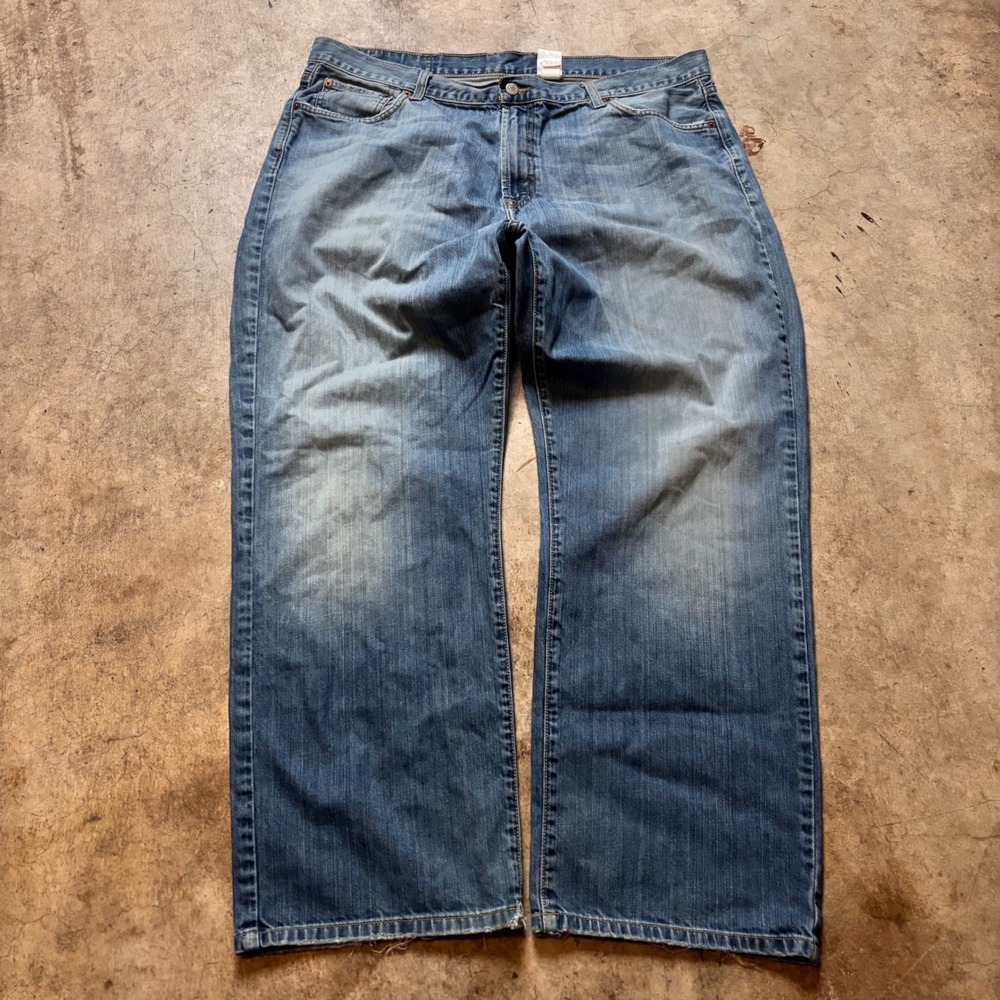 2003 Lucky Brand Dungarees Bootcut Jeans Baggy Y2K Medium Wash Size 40